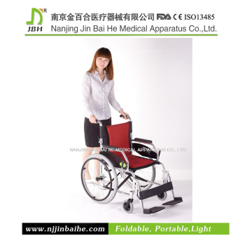 2015 Новый стиль Легкий алюминиевый ручной коляске